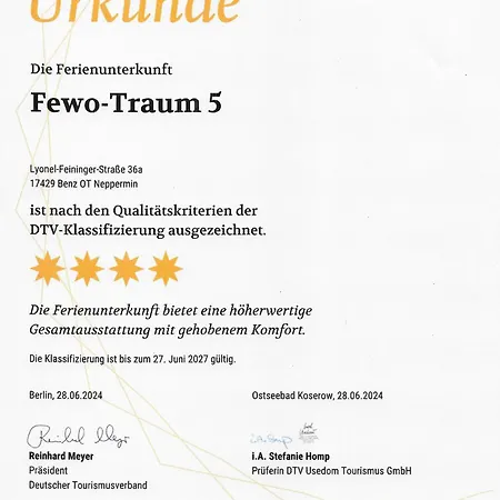 Fewo Traum, 4-Sterne Fewo'S Mit Pool Und Whirlpool, Grillecke Mit Neuem Pavillon Im Garten, Am Achterwasser Mit Badestrand, Wenige Autominuten Bis Zur Ostsee, Ueberweisung Oder Bar Akzeptiert